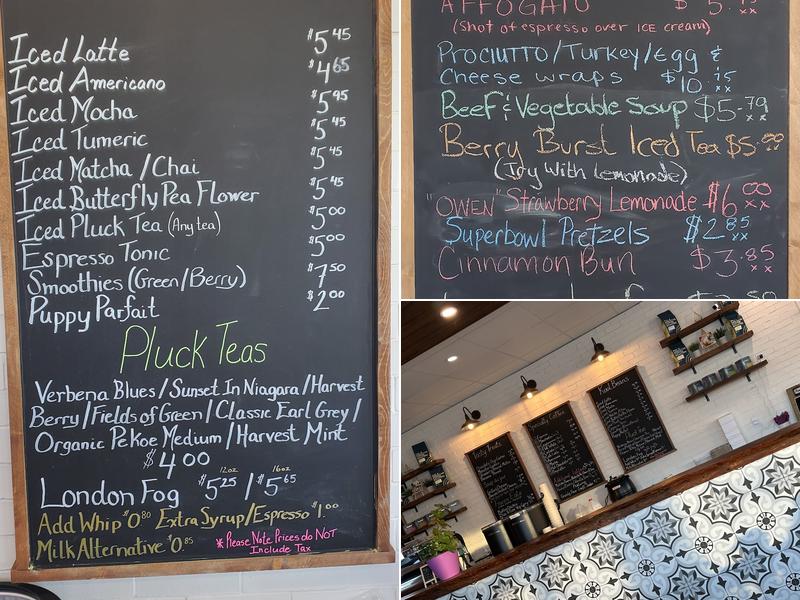 Crystie's Coffee House and Bistro Inc. Menu