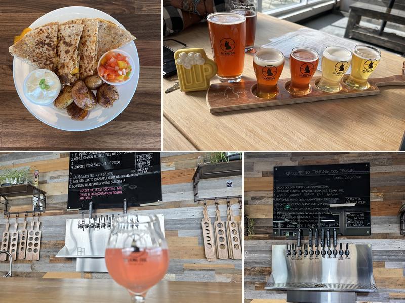 Talking Dog Brewing Menu