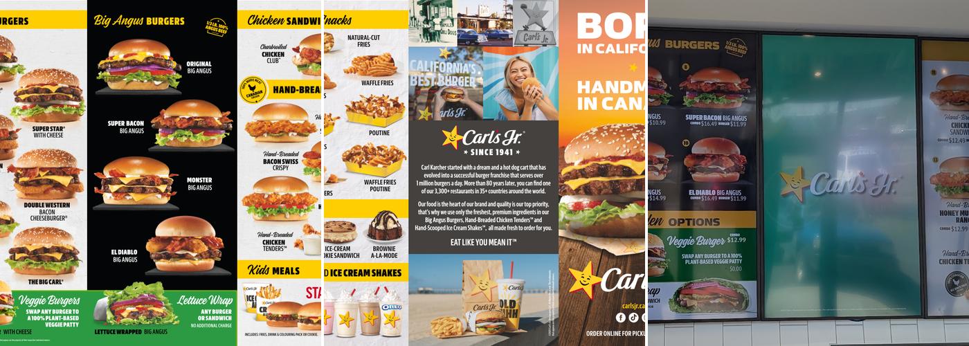 Carl's Jr. Menu