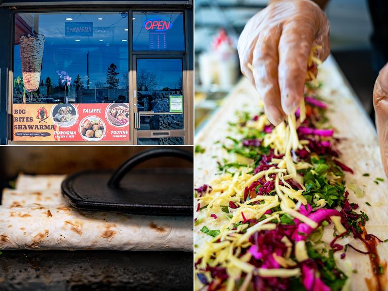 Big Bites shawarma