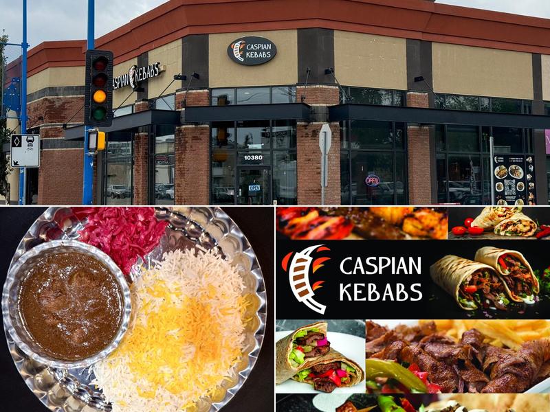 Caspian Kebabs - Persian & Mediterranean Cuisine 10380 78 Ave NW, Edmonton
