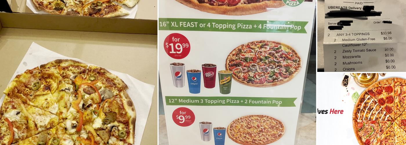Freshslice Pizza Menu