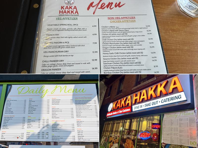 Kaka Hakka Menu