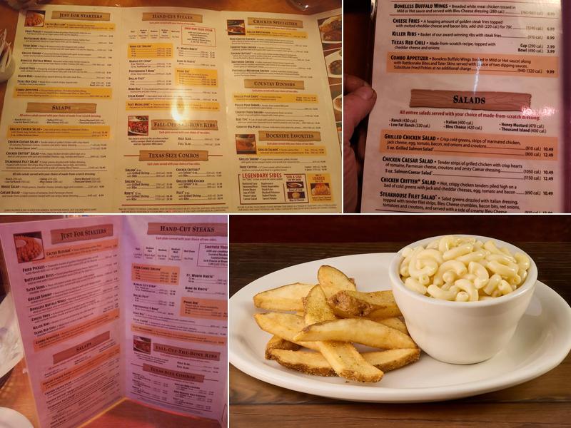 Texas Roadhouse Menu