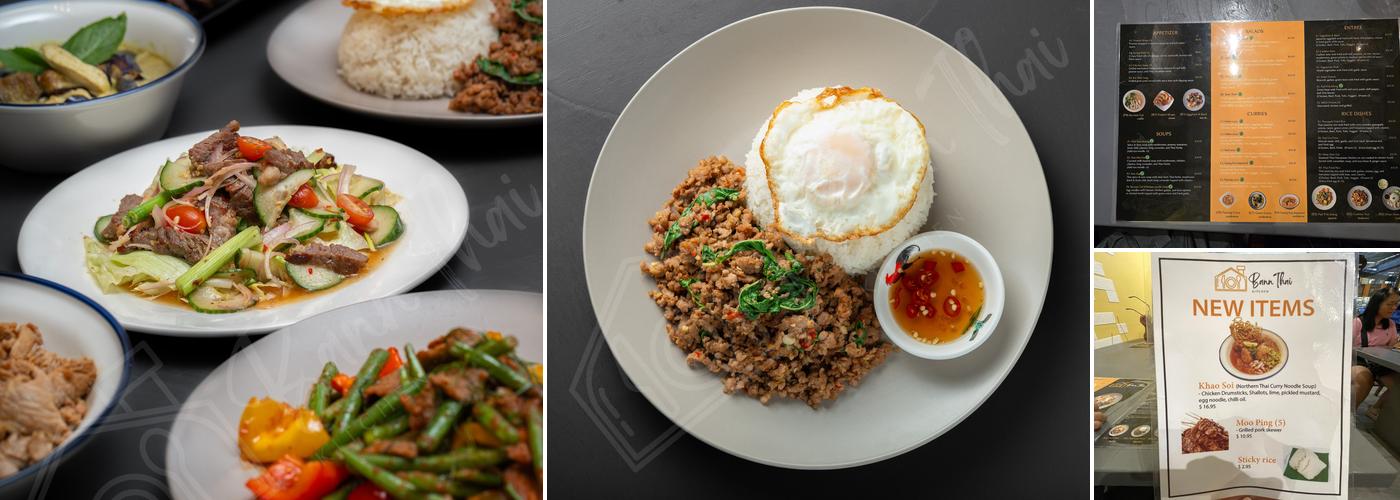 Bann Thai Menu