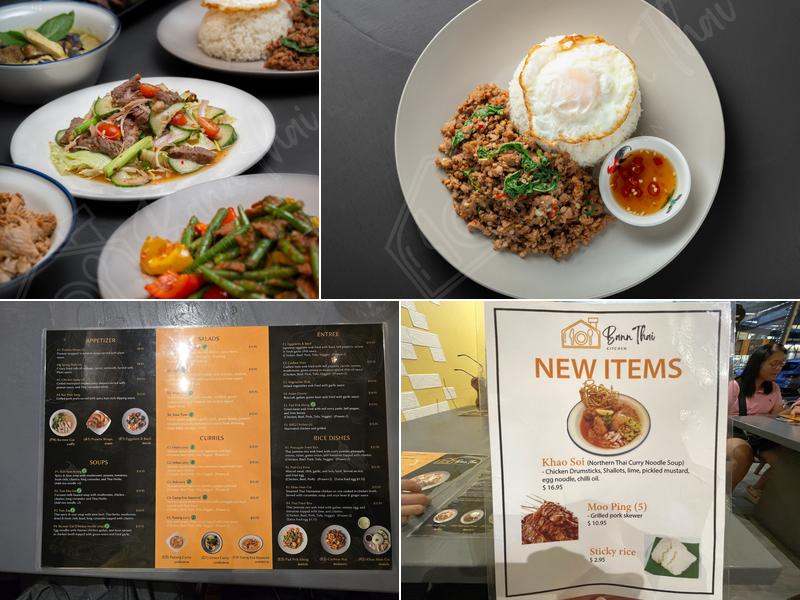 Bann Thai Menu