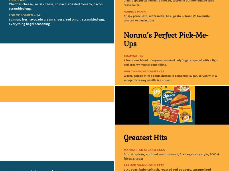 BOOM Breakfast & Co. Junction Menu