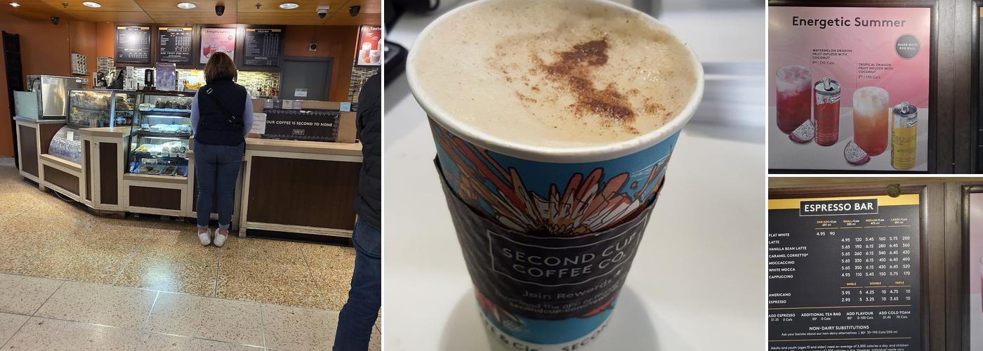 Second Cup Café Menu