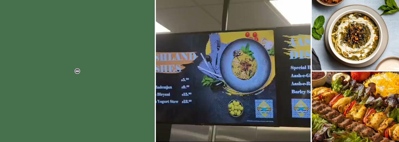 Aashland Menu