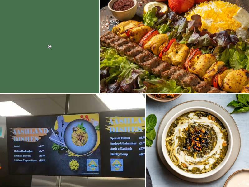 Aashland Menu
