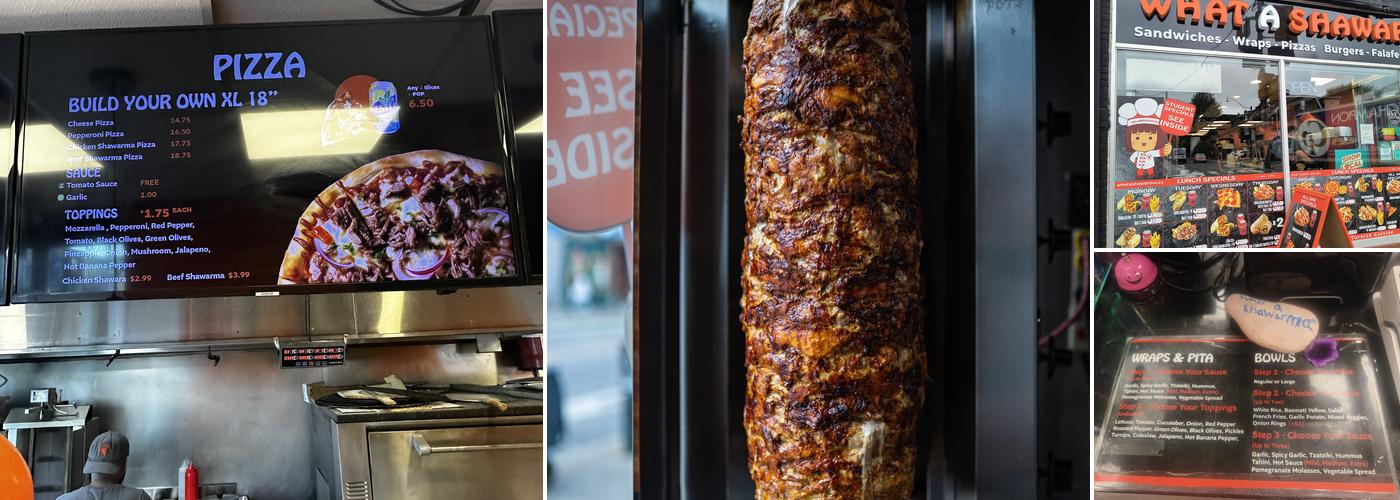 What A Shawarma Menu