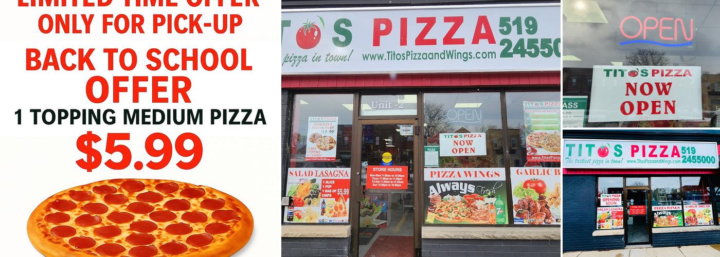 Tito's Pizza and Wings Strathroy
