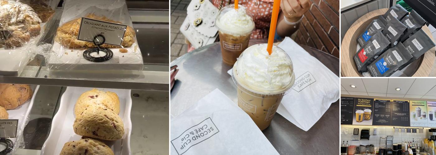 Second Cup Café Menu