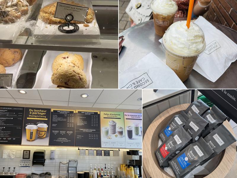 Second Cup Café Menu