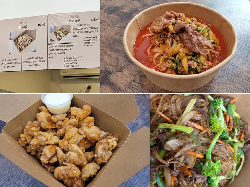 :JOA CUISINE COREENNE Menu