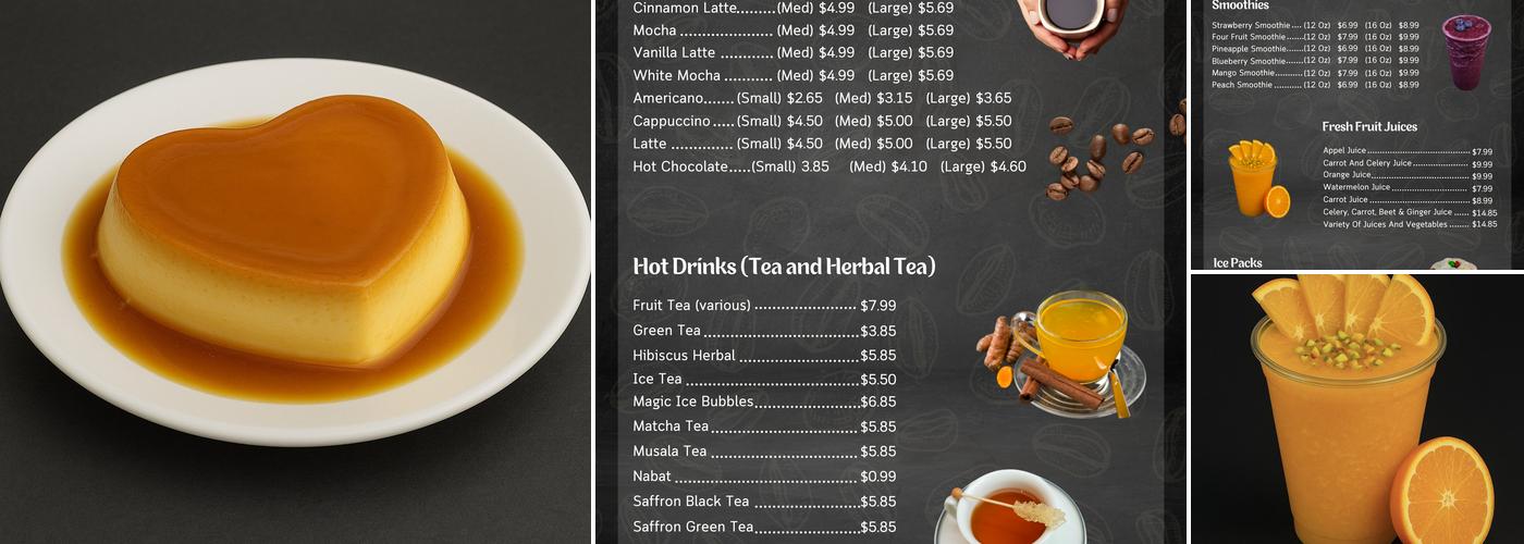 Magic Mug Cafe Menu