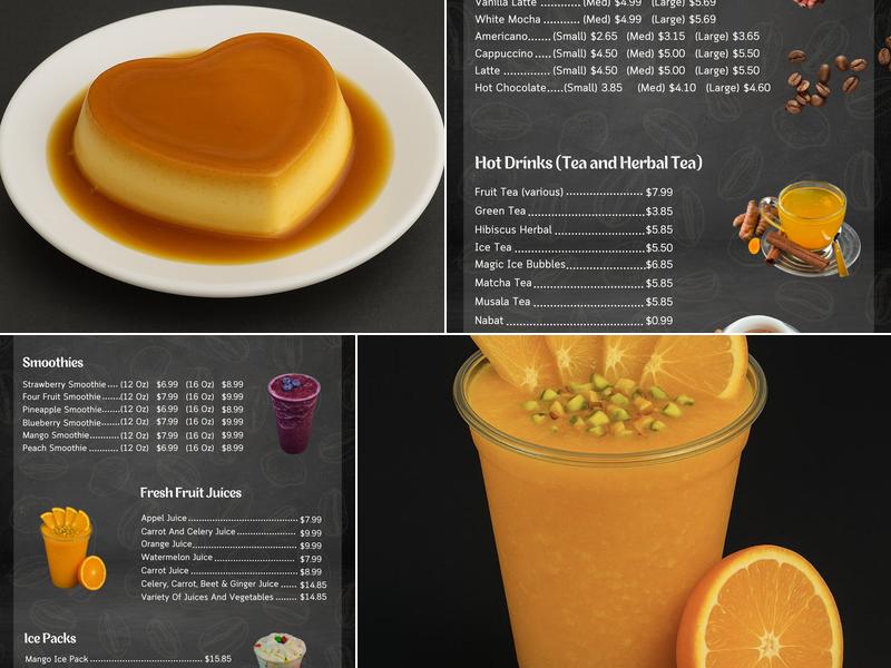 Magic Mug Cafe Menu