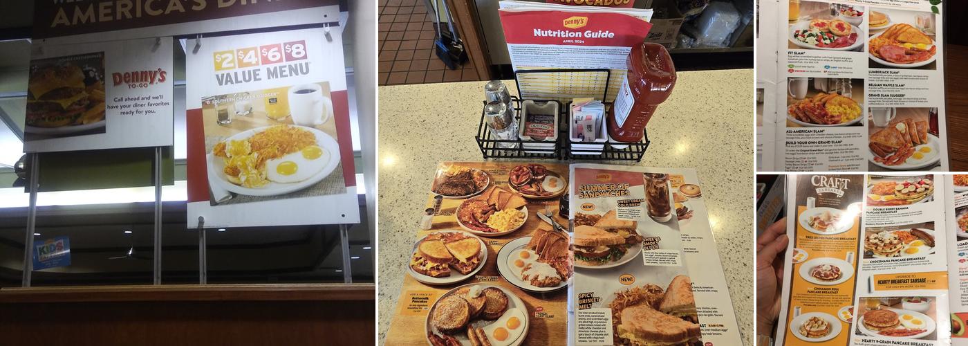 Denny's Menu