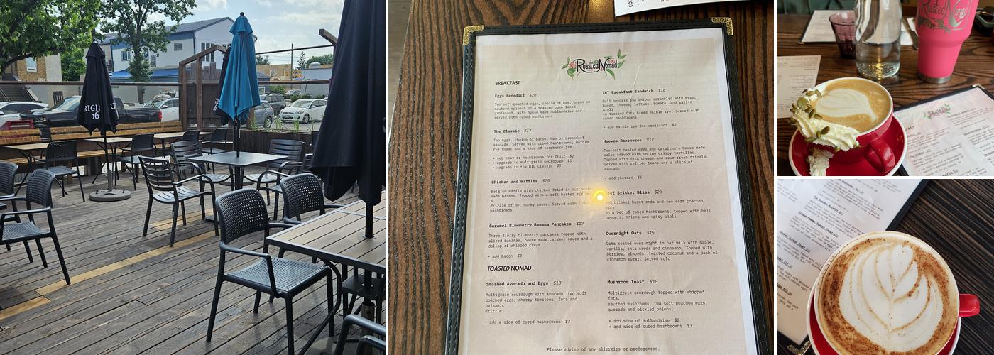 Roasted Nomad Menu