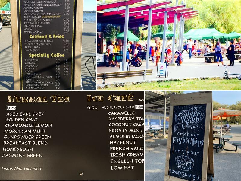 Second Beach Concession Menu
