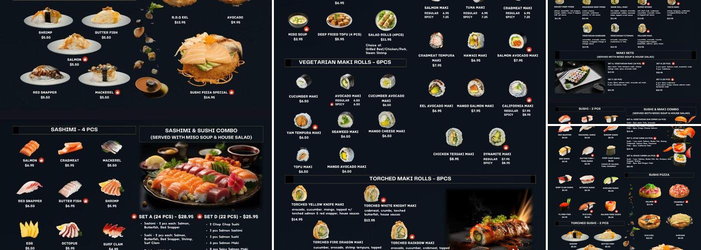 JK's Grill - Sushi - Vermicelli Bowls Menu