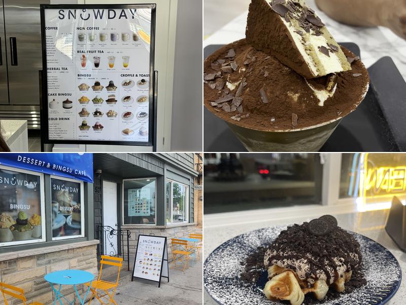 Snow day Bingsu Cafe (Waterloo) 57 King St N, Waterloo