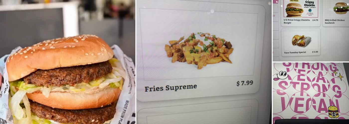 Odd Burger Menu