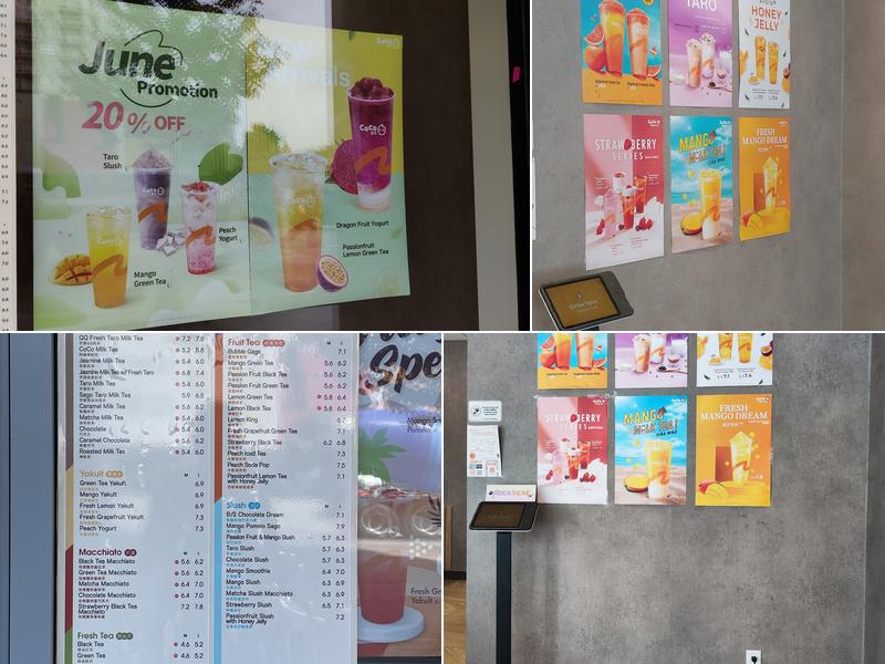 CoCo Bubble Tea（Joyce） Menu