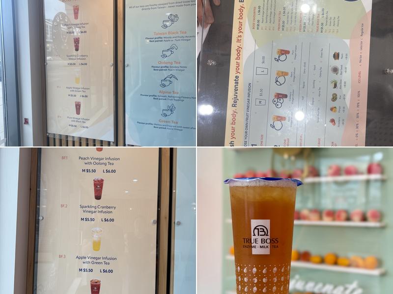 True Boss Markham Menu