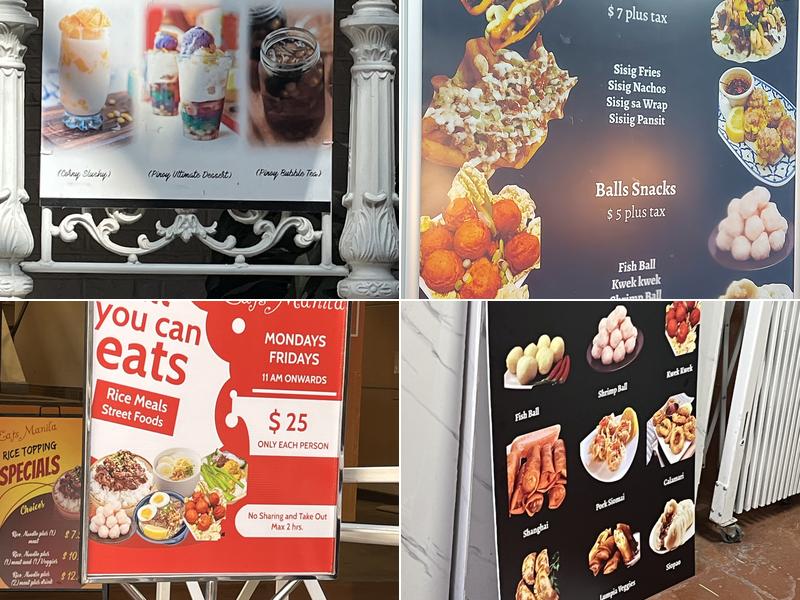 Eats Manila Menu