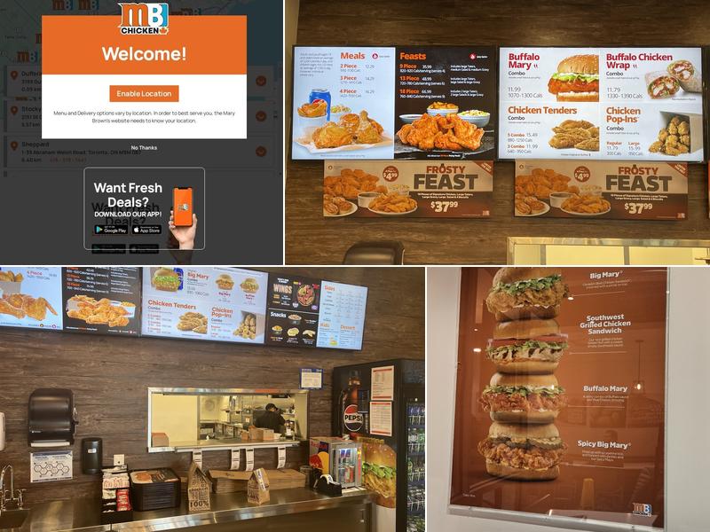 Mary Brown's Chicken Menu