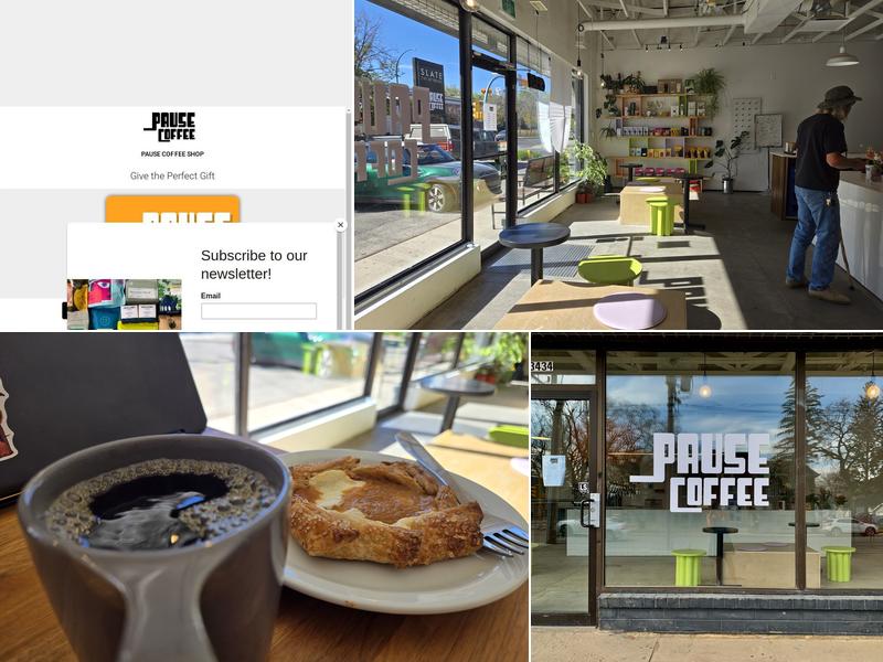 Pause Coffee Shop 3434 13th Ave, Regina