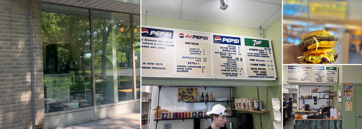 Chez Écrapou Menu