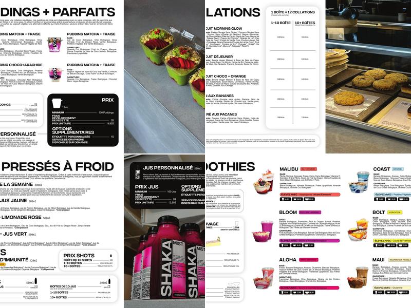 Shaka Club (Café & Smoothie) Menu