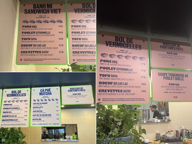 ChomChom - Griffintown Menu