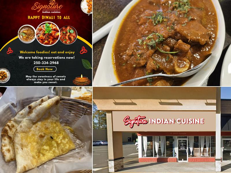 Signature Indian Cuisine 2401 Cliffe Ave #14, Courtenay