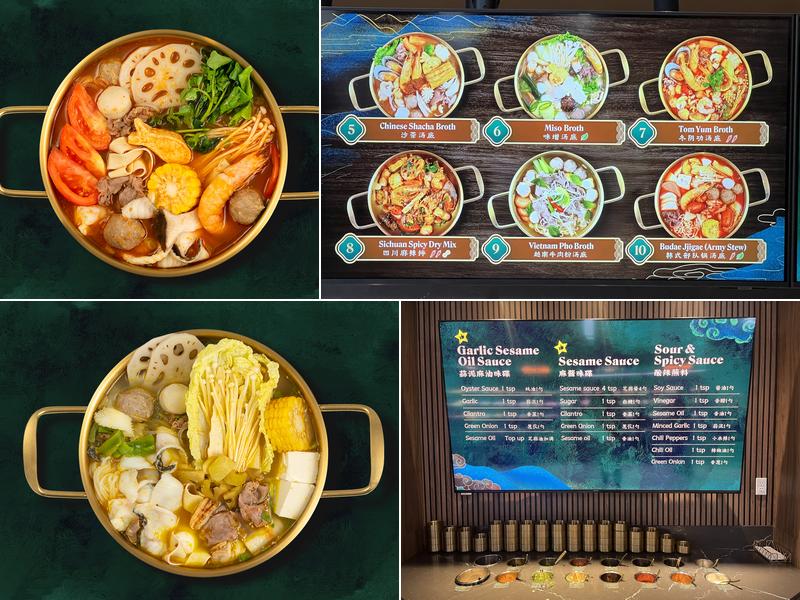 Souper Hot Pot Menu