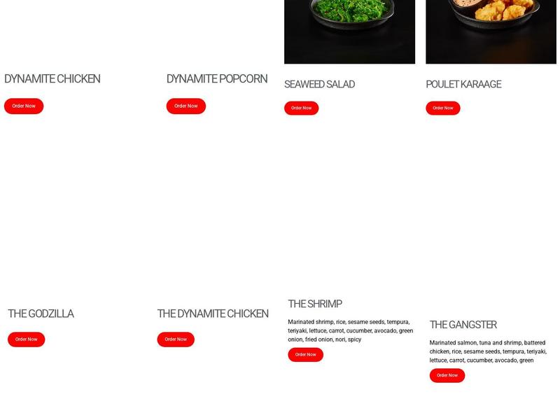 Poke Monster Cote Des Neiges Menu