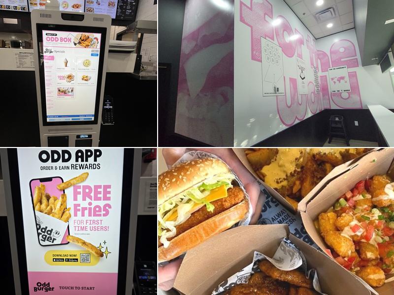 Odd Burger Menu
