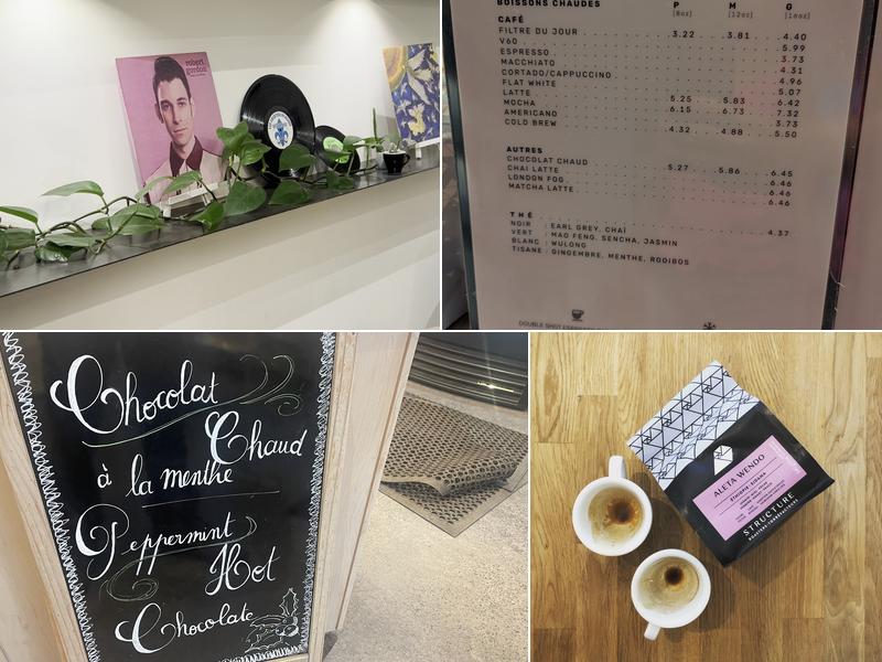 Structure Roasters - Structure Torréfacteurs Menu