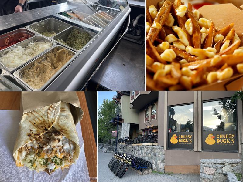 Chubby Ducks Donair, Kebab & Poutine 4122 Village Green Unit 9, Whistler