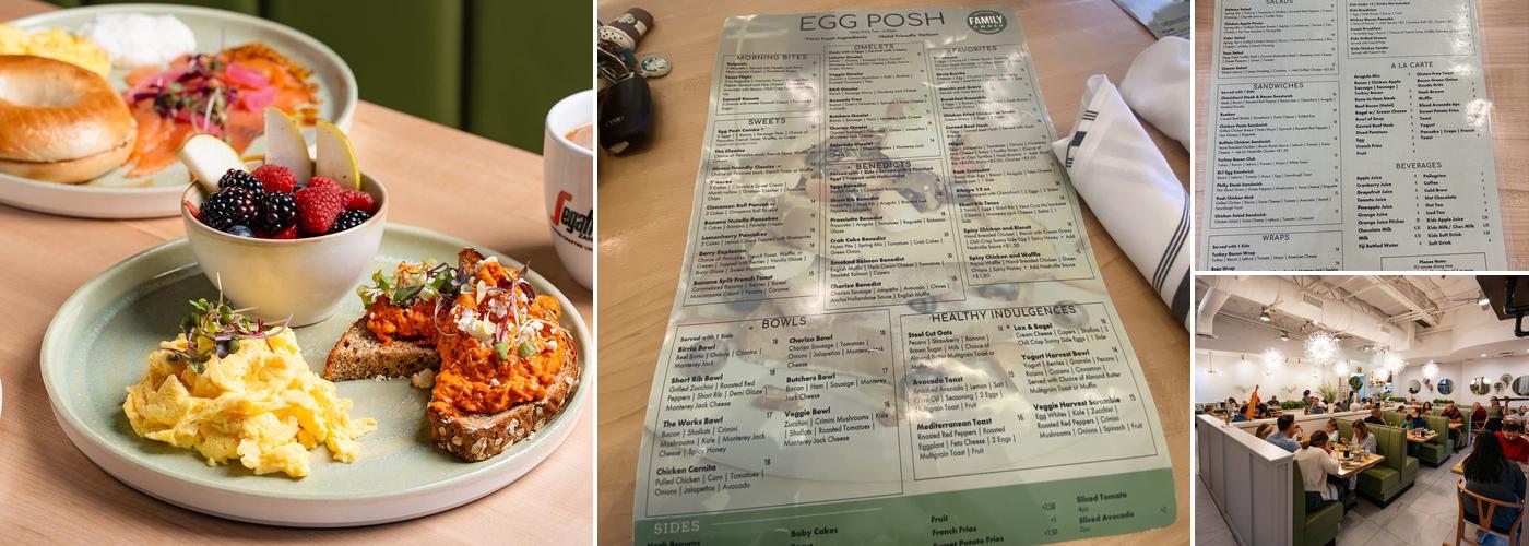 Egg Posh Menu