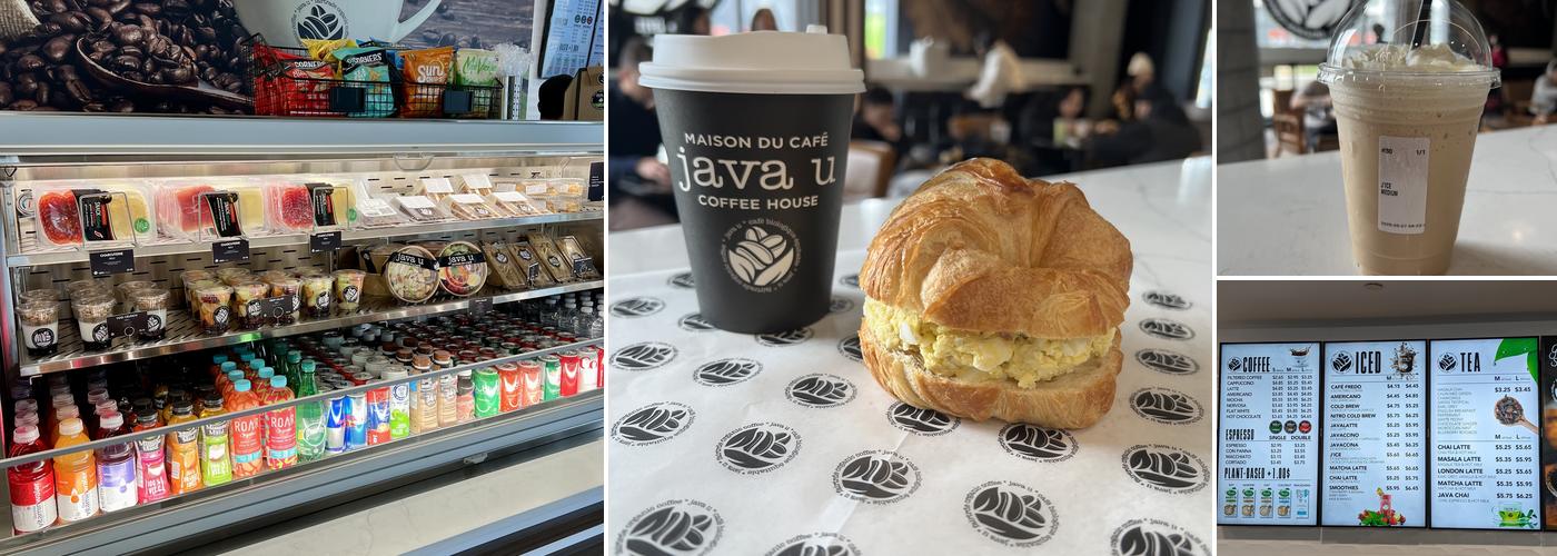 Java U Coffee House Menu