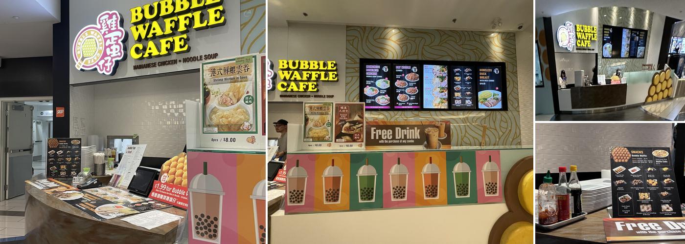 Bubble Waffle Cafe Menu