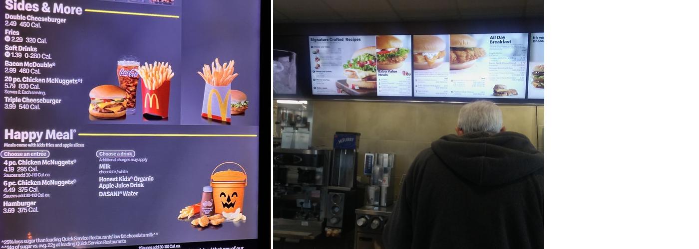 McDonald's Menu