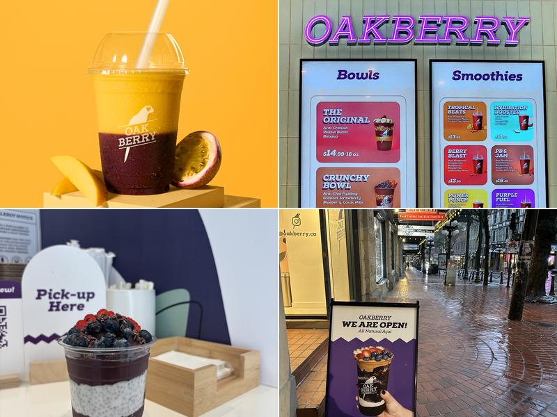 Oakberry Açaì & Smoothies | Gastown