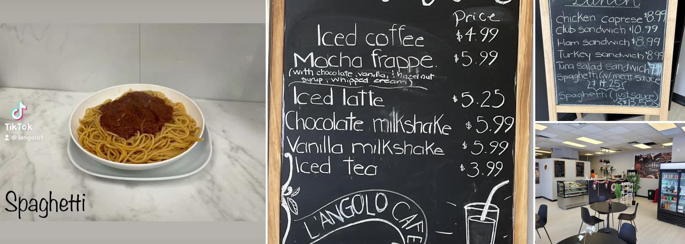 L'Angolo café Menu