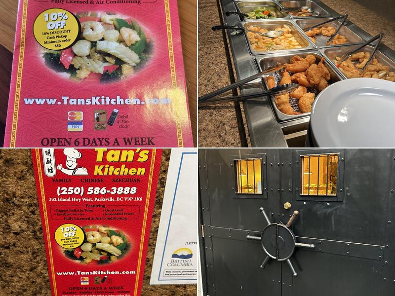 Tan’s Kitchen Menu