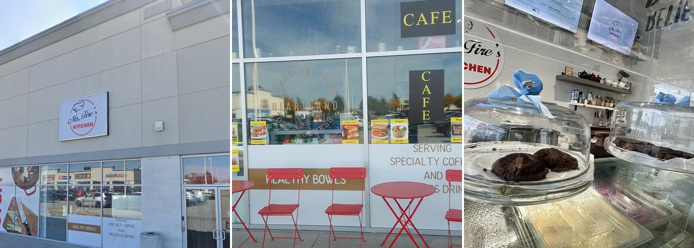 Mr Fire's Kitchen. Coffee Desert