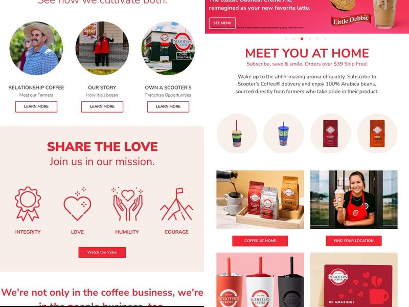 Scooter's Coffee Menu